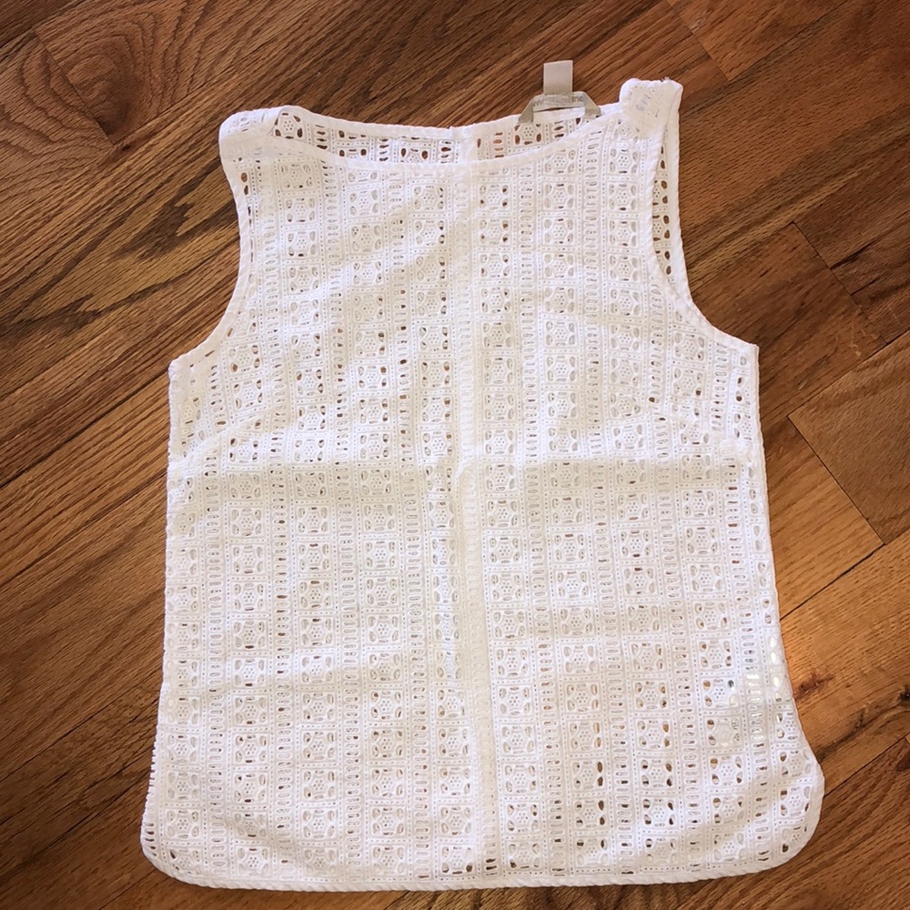 Banana Republic eyelet top